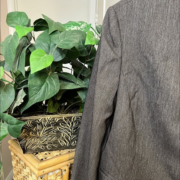 Preston & York Brown Single Button Suit Jacket/Blazer Size 14 - Picture 8 of 8